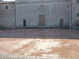 Finiti in anticipo i lavori per la riqualificazione del sagrato di San Pietro