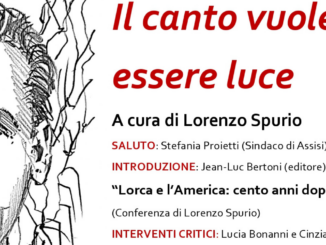 Assisi evento su Federico García Lorca, cent'anni dopo viaggio americano