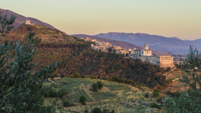Assisi, Pasquetta al Bosco di San Francesco