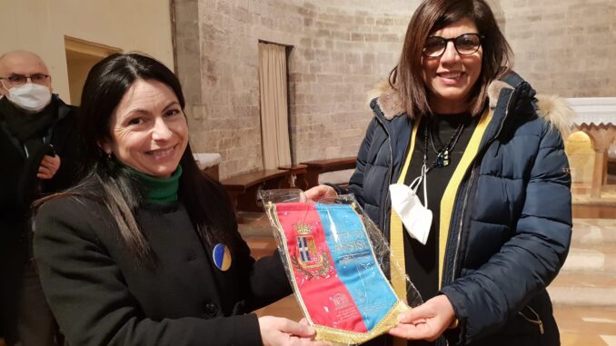Assisi, Margaret Karram, del movimento dei Focalari ha incontrato il sinda