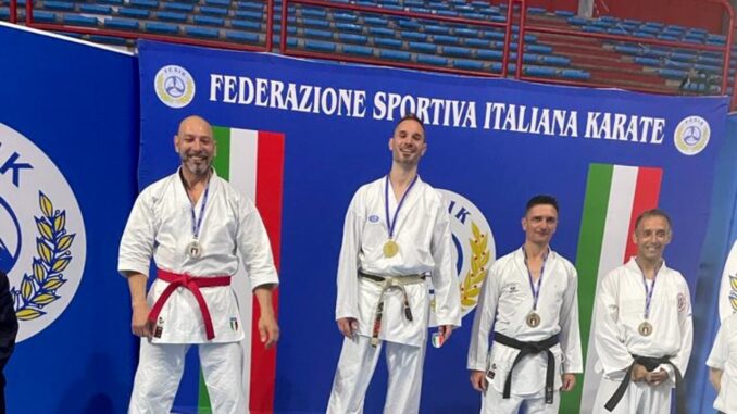 Campionati italiani karate FESIK: 'epyci' i nostri karateka assisani