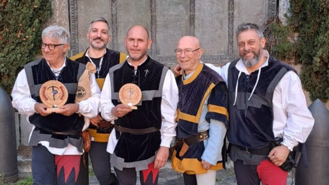 Compagnia Balestrieri Assisi primi nella gara a squadre