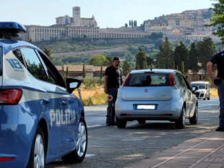 Polizia rafforza sicurezza controlli straordinari territorio ad Assisi