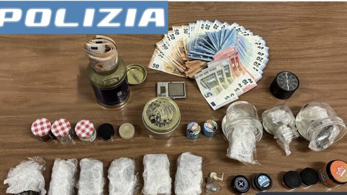 Sorpreso in possesso di 8 etti di stupefacente, 30enne arrestato dalla Polizia di Stato