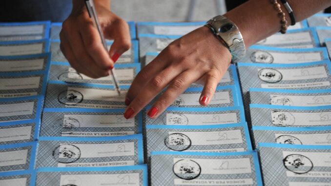 Aggiornamento scrutatori: aperte candidature fino al 30 novembre