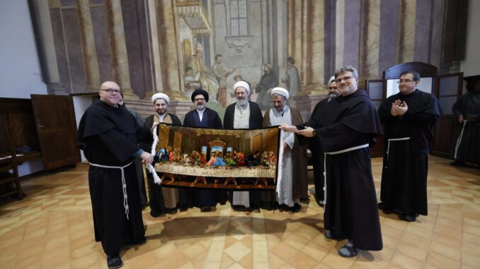 Delegazione seminari islamici iraniani in visita al Sacro Convento