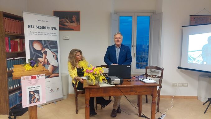 Presentato il libro “nel Segno di Eva” di Claudio Menichelli