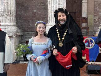 Calendimaggio di Assisi, Madonna Primavera è Monna Chiara Fabbri