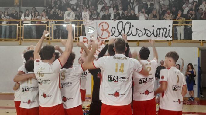 Vola in serie B la ITS Sir Umbria Academy Assisi!
