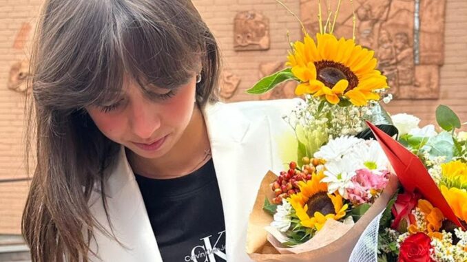 Liceo Properzio, toccante lettera di Dalia: «Faccio fatica a lasciarti»