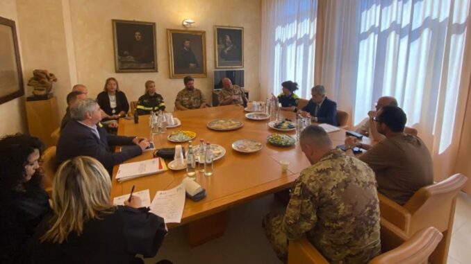 Operazione di disinnesco di un ordigno bellico a Petrignano