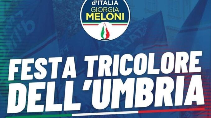 Fratelli d'Italia celebra la Festa Tricolore ad Assisi