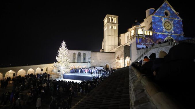 Apertura dei Festeggiamenti Natale alla Basilica di San Francesco