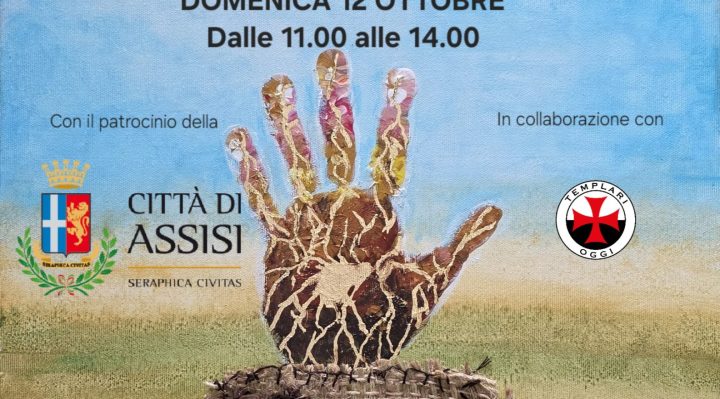 Ad Assisi la Eco-Bandiera della Pace lunga 130 metri