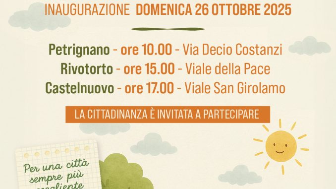 Tre nuovi asili nido ad Assisi pronti per i bimbi dal 3 novembre