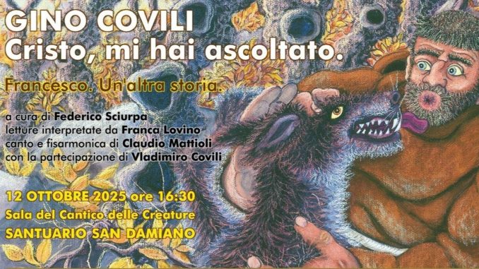 Gino Covili: Il grido delle Creature in scena a San Damiano Gino Covili: Il grido delle Creature in scena a San Damiano