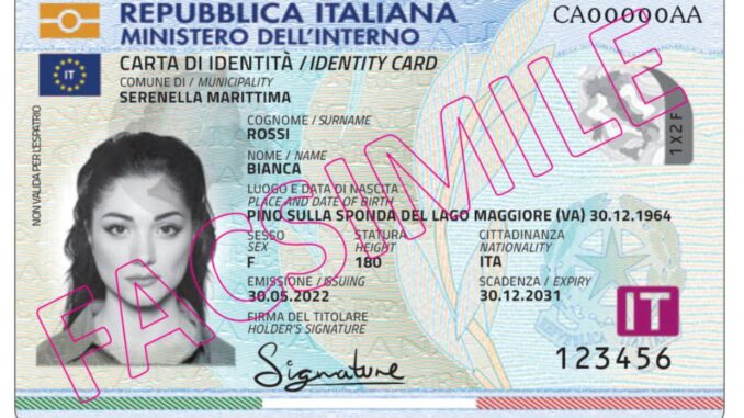 Documenti d'identità cartacei addio: stop definitivo ad agosto