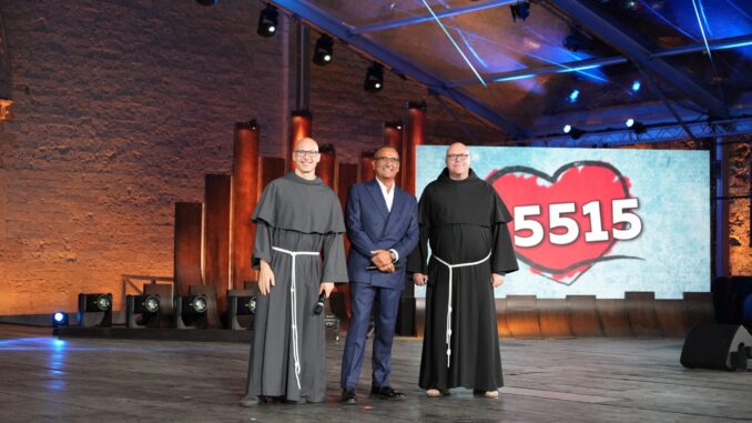 Con il Cuore emoziona Assisi e conquista il pubblico Rai