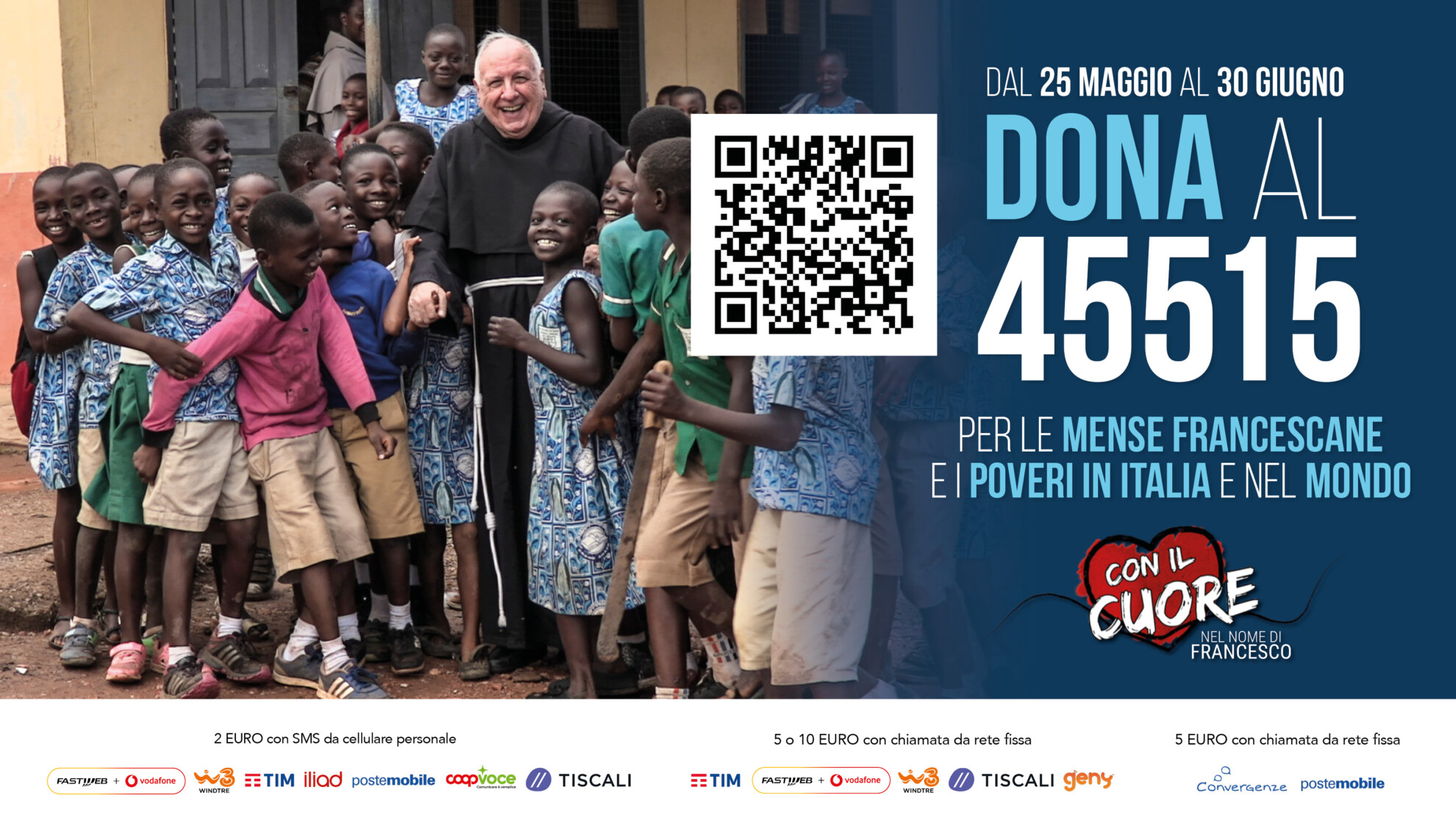 Solidarietà con il cuore sostiene ventitré progetti nel mondo