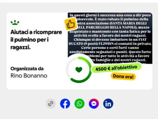 Solidarietà ad Assisi per il furto del bus dei bimbi fragili