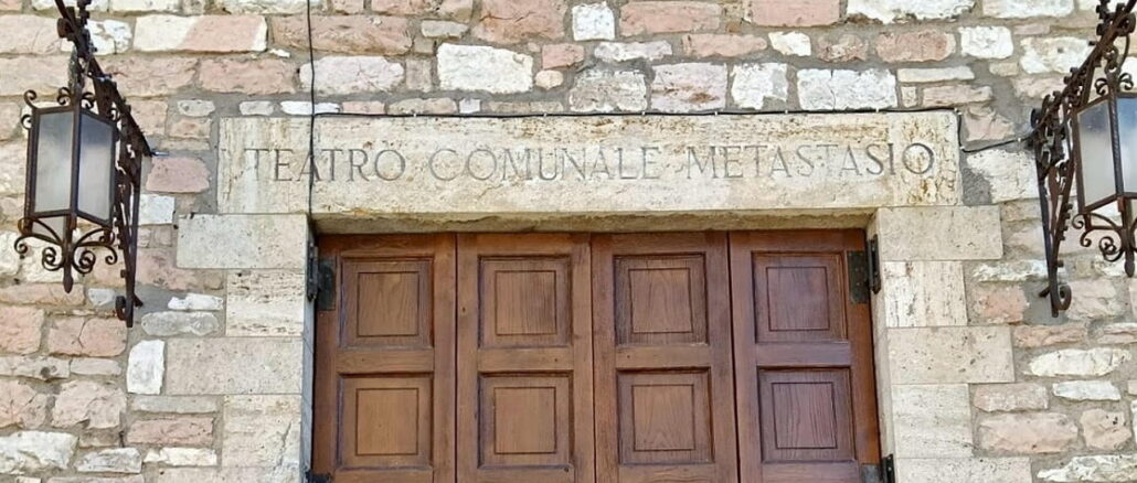 Teatro Metastasio ad Assisi, il Ridotto riapre il 28 maggio alle 18