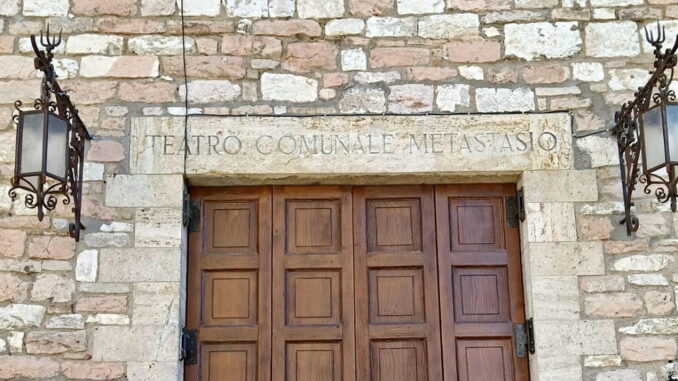 Teatro Metastasio ad Assisi, il Ridotto riapre il 28 maggio alle 18